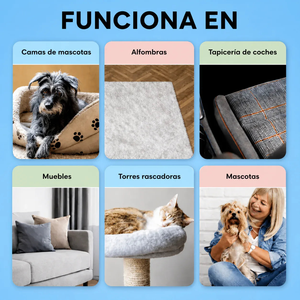Guante Quitapelos Pethouse™ Mascotas